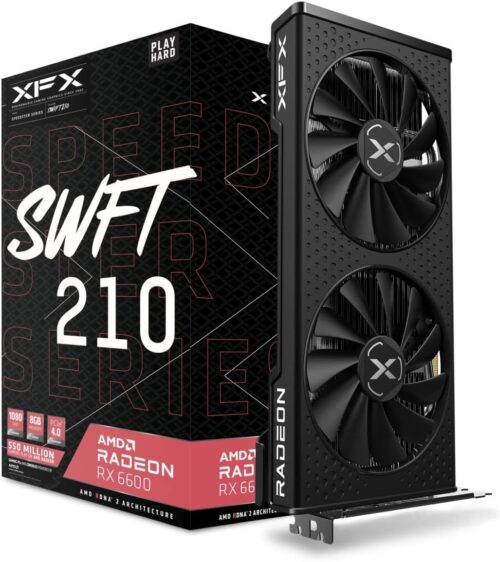 Tarjeta Gráfica RADEON XFX SWFT210 RX 6600 8G CG RX-66XL8LFDR