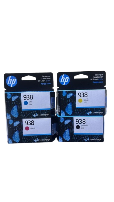 Tintas HP 4S6X.....PL (938) CYAM, YELLOW, MAGENTA  (OJP 9130) 800 PGS